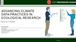 Advancing Climate Data Practices in Ecological Research
